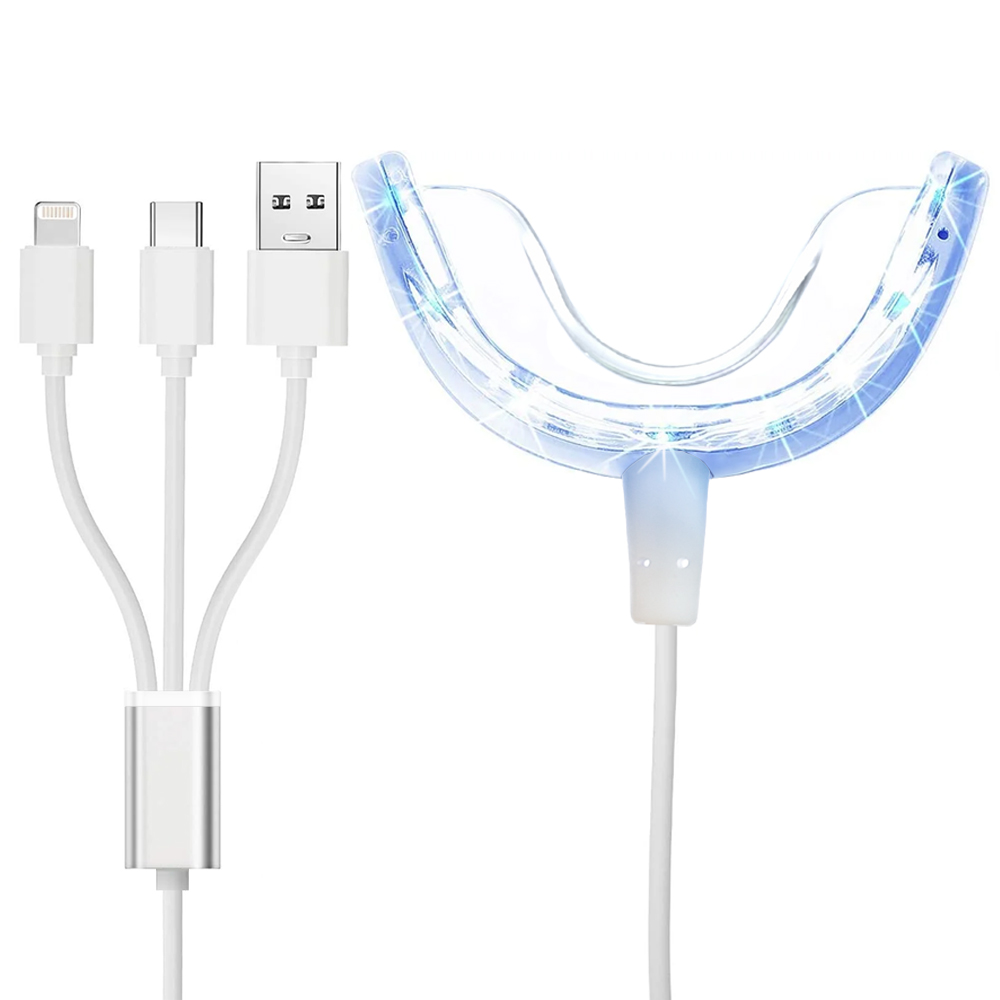Led Mouth Tray - Teeth Whitening Enhancer Light, Blue LED