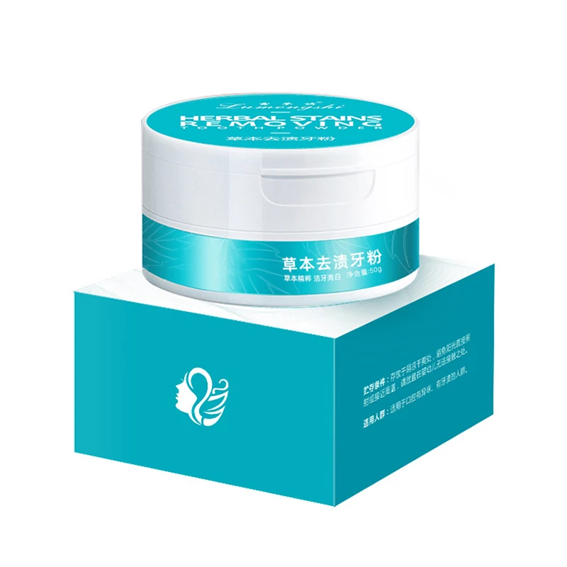 Teeth Whitening Xylitol - Thảo Dược Răng Bột Làm Trắng