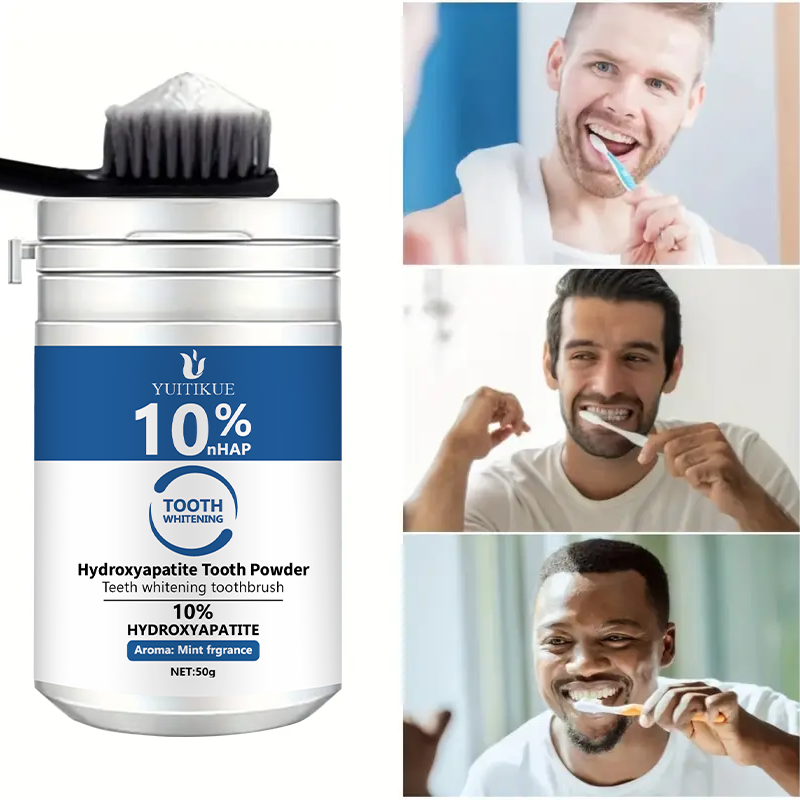 YUTIKUE 10% nHAP Tooth Powder  - đánh giá và giá Teeth Whitening Instant