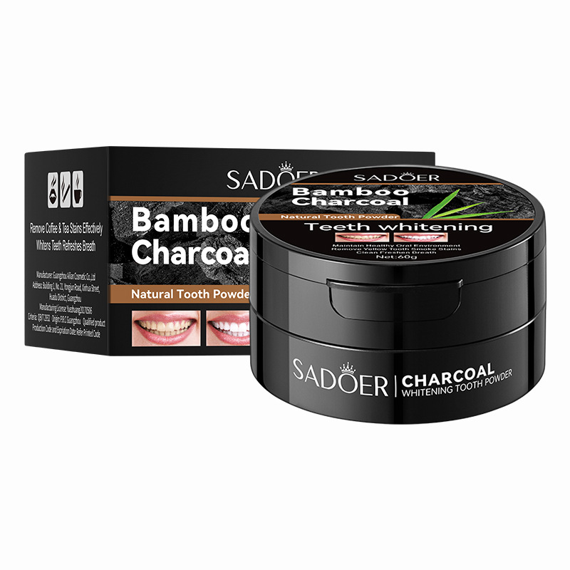 60g Tooth Whitening Powder Act - đánh giá và giá Teeth Whitening Charcoal