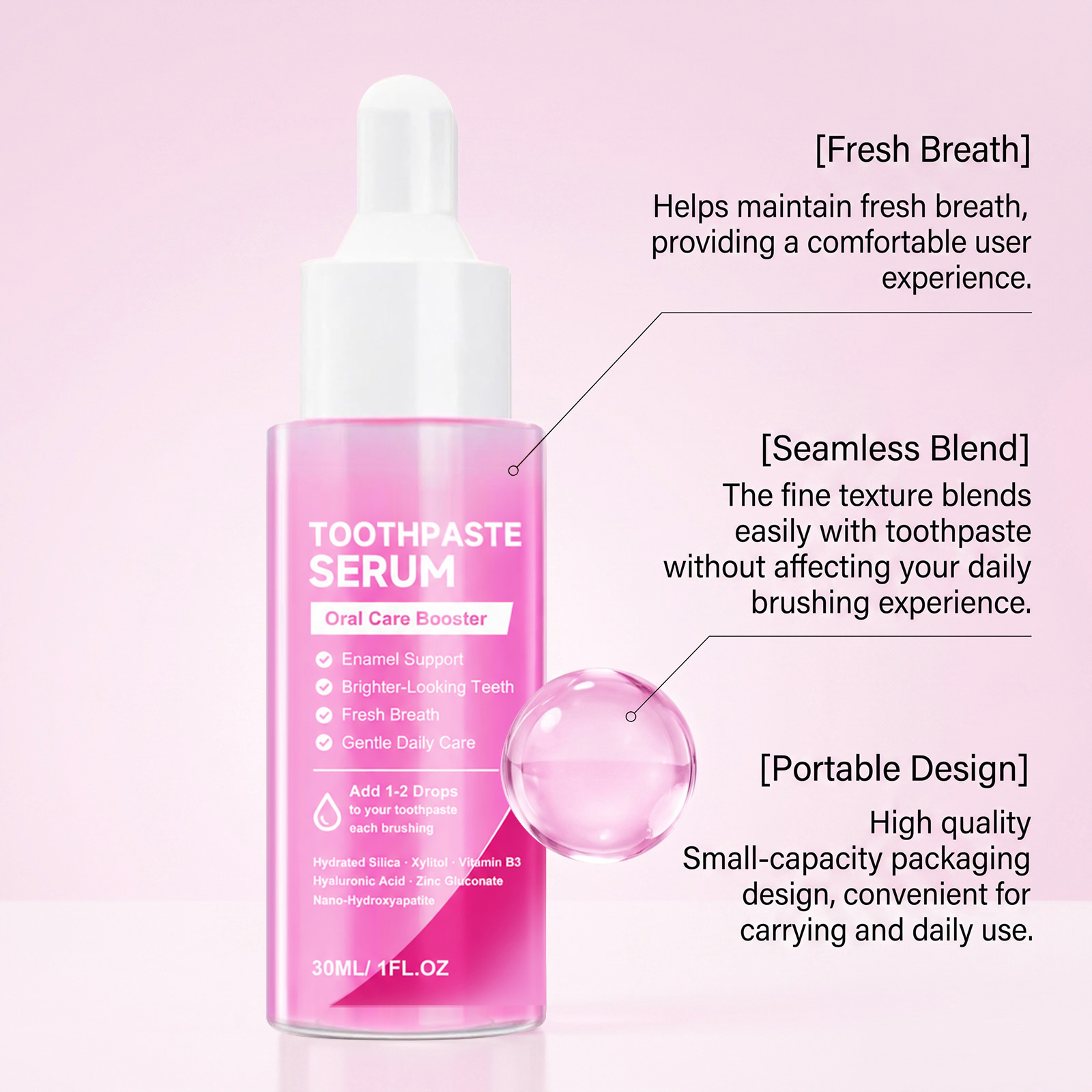 Nano-Hydroxyapatite Teeth Whit - đánh giá và giá Teeth Whitening Xylitol