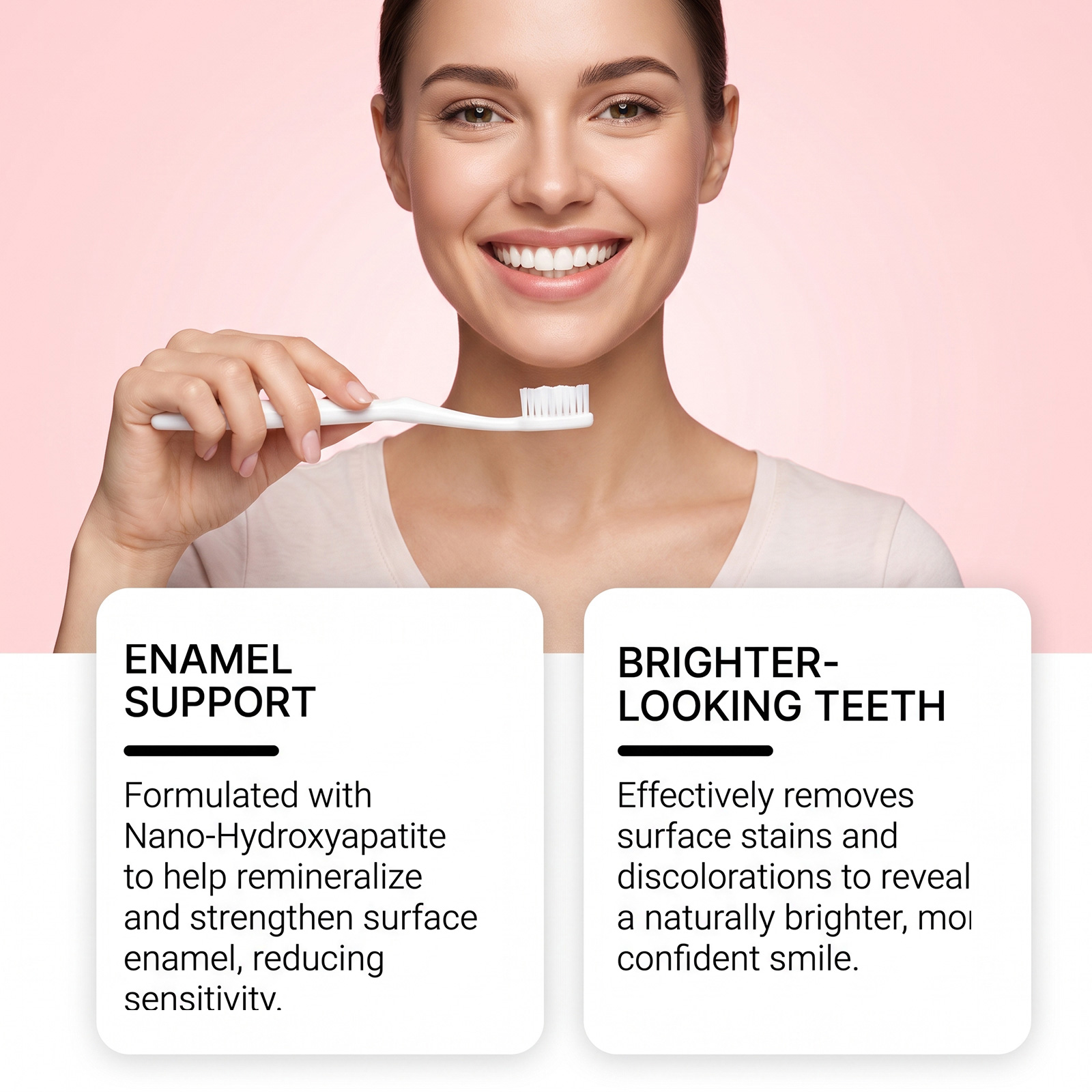 Nano-Hydroxyapatite Teeth Whit - đánh giá và giá Teeth Whitening Xylitol