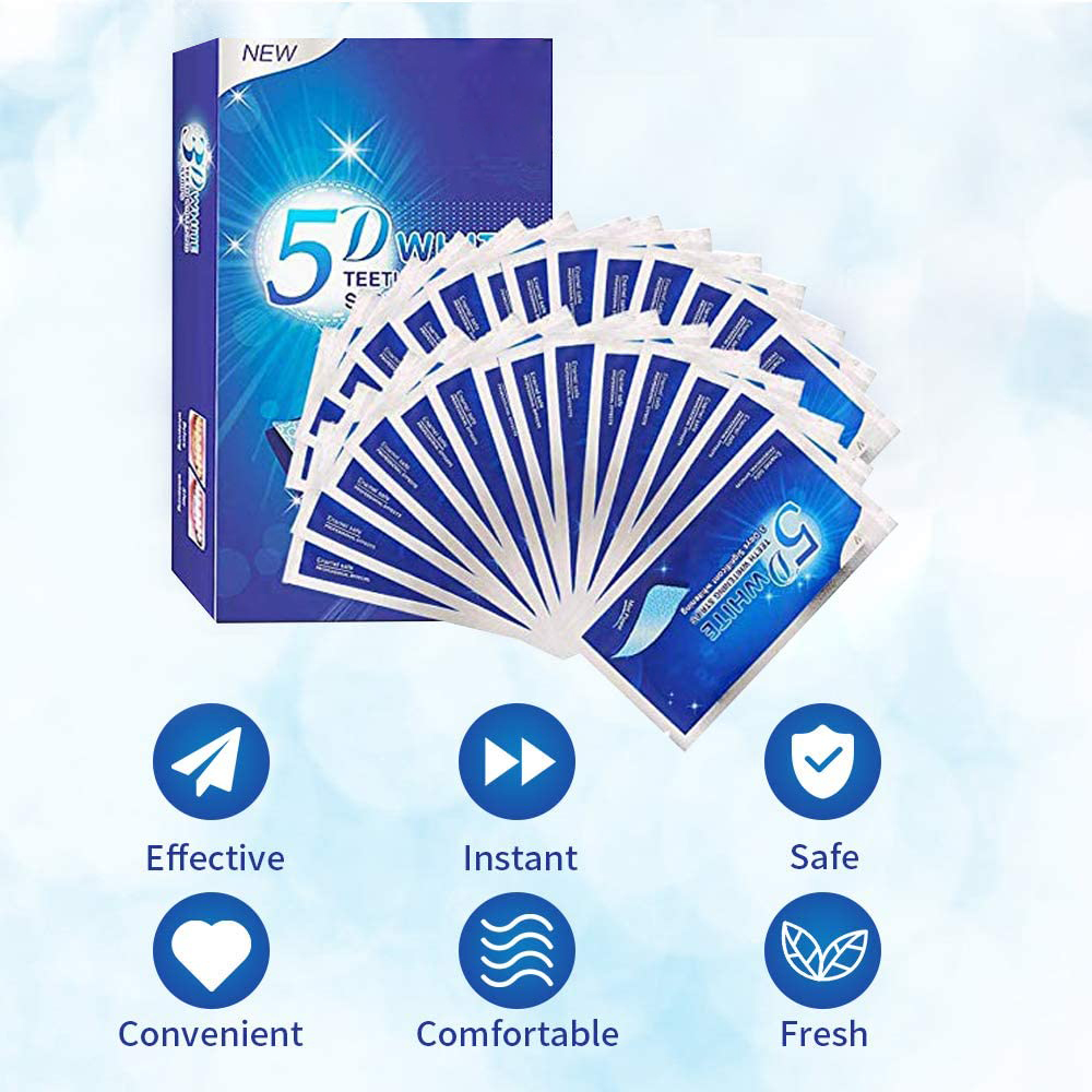 Bộ 7 Đôi Tất 5D Gel Làm Trắng  - đánh giá và giá Teeth Whitening Xylitol