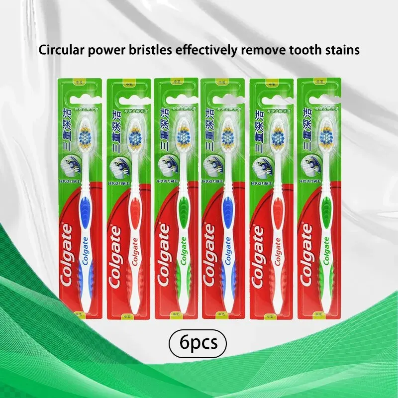 Colgate 6pcs Adult Soft Bristl - đánh giá và giá Colgate Whitening Teeth