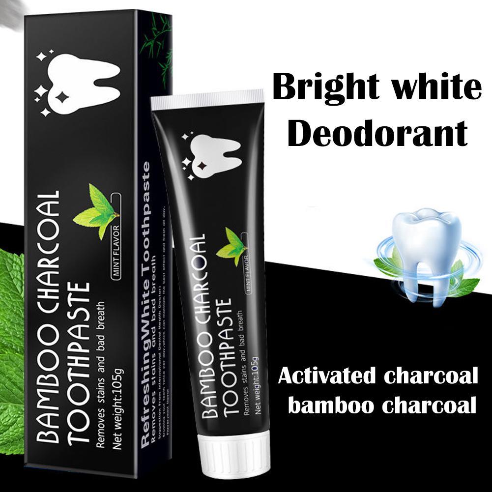Bamboo Charcoal Toothpaste,Tee - đánh giá và giá Teeth Whitening Charcoal
