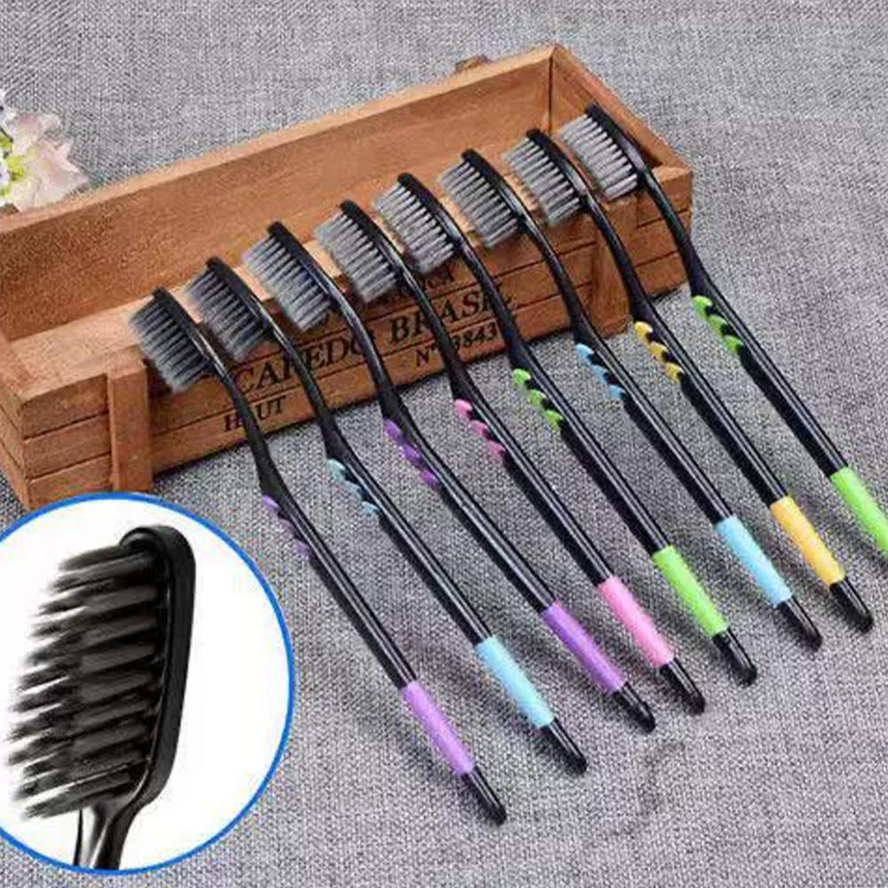 10PCS Toothbrush Natural Bambo - đánh giá và giá Teeth Whitening Charcoal