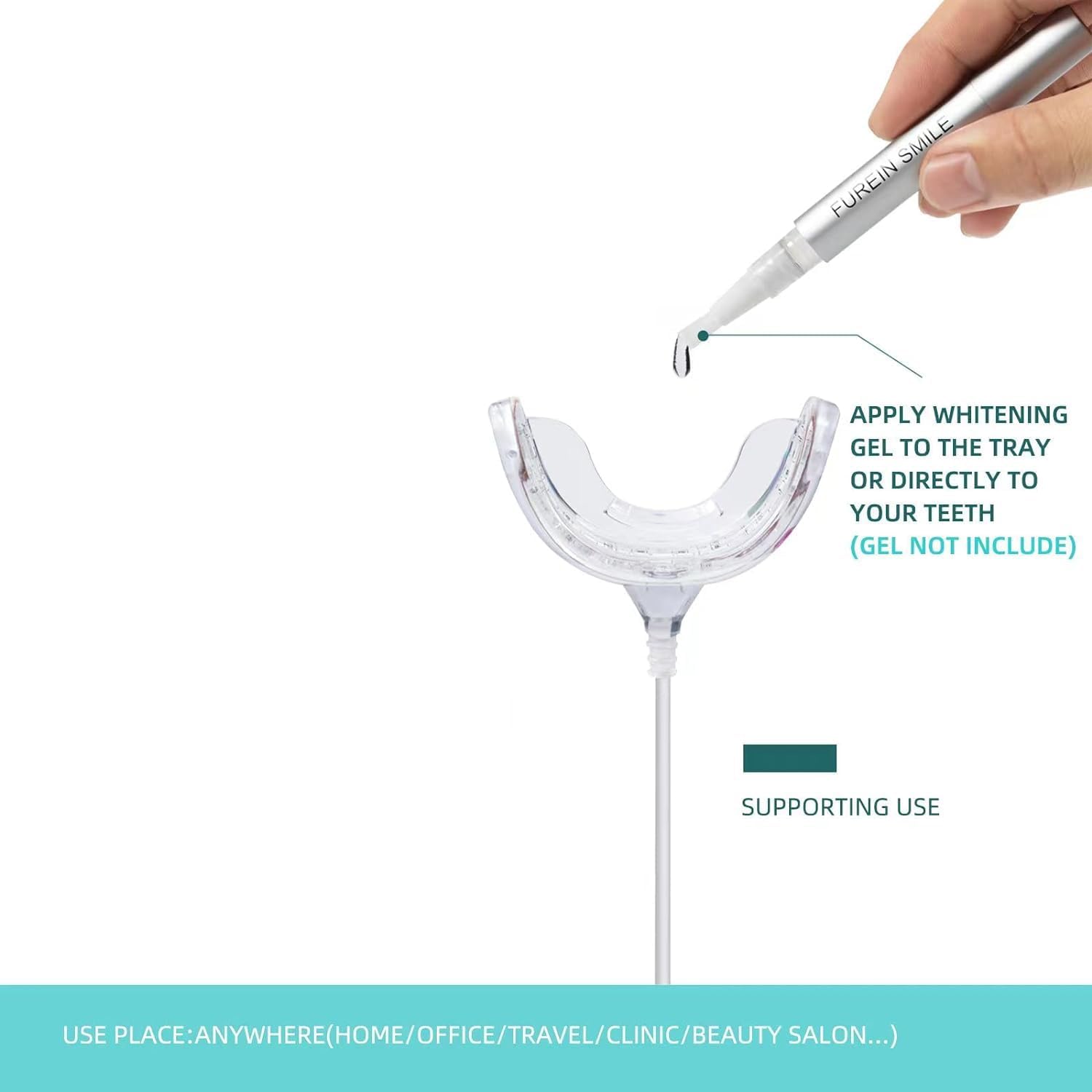 Teeth Whitening Accelerator Li - đánh giá và giá Led Mouth Tray