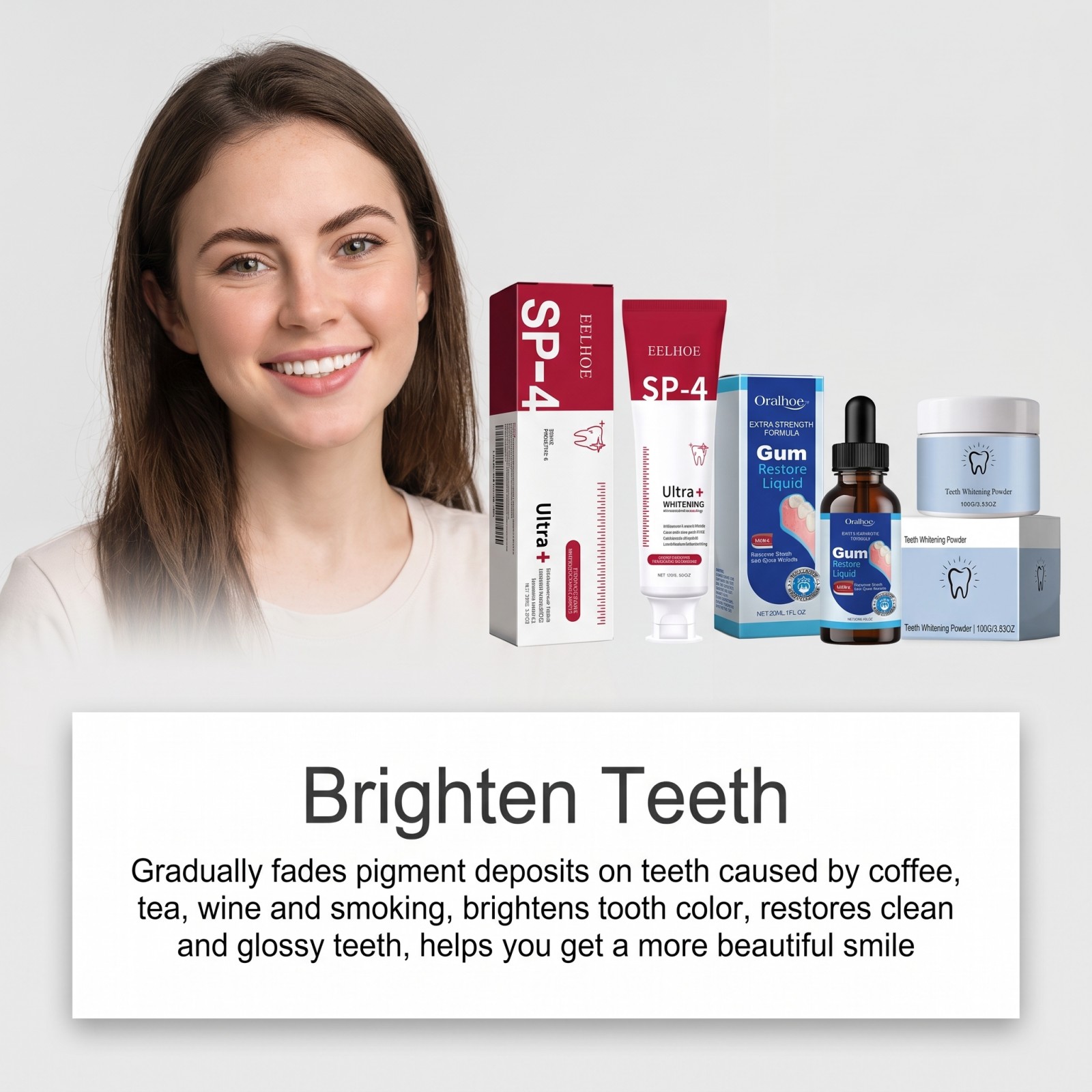 Oral Care Combo Set Whitening  - đánh giá và giá Teeth Whitening Instant