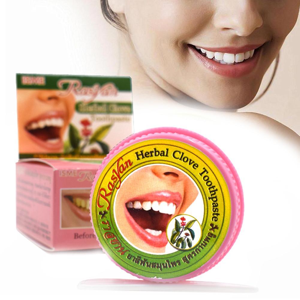 1pcs Natural Rasyan Herbal Clo - đánh giá và giá Teeth Whitening Thailand