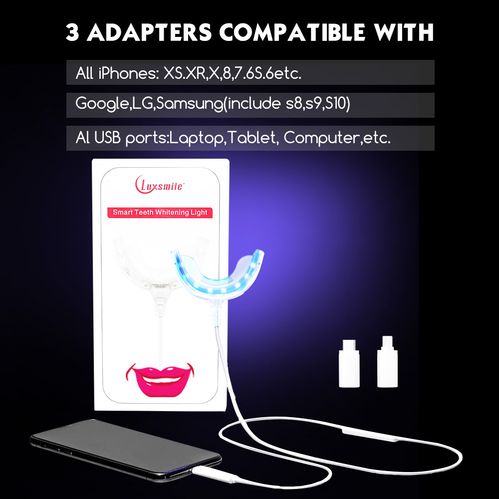 Luxsmile Đèn LED Thông Minh Là - đánh giá và giá Teeth Whitening Charcoal