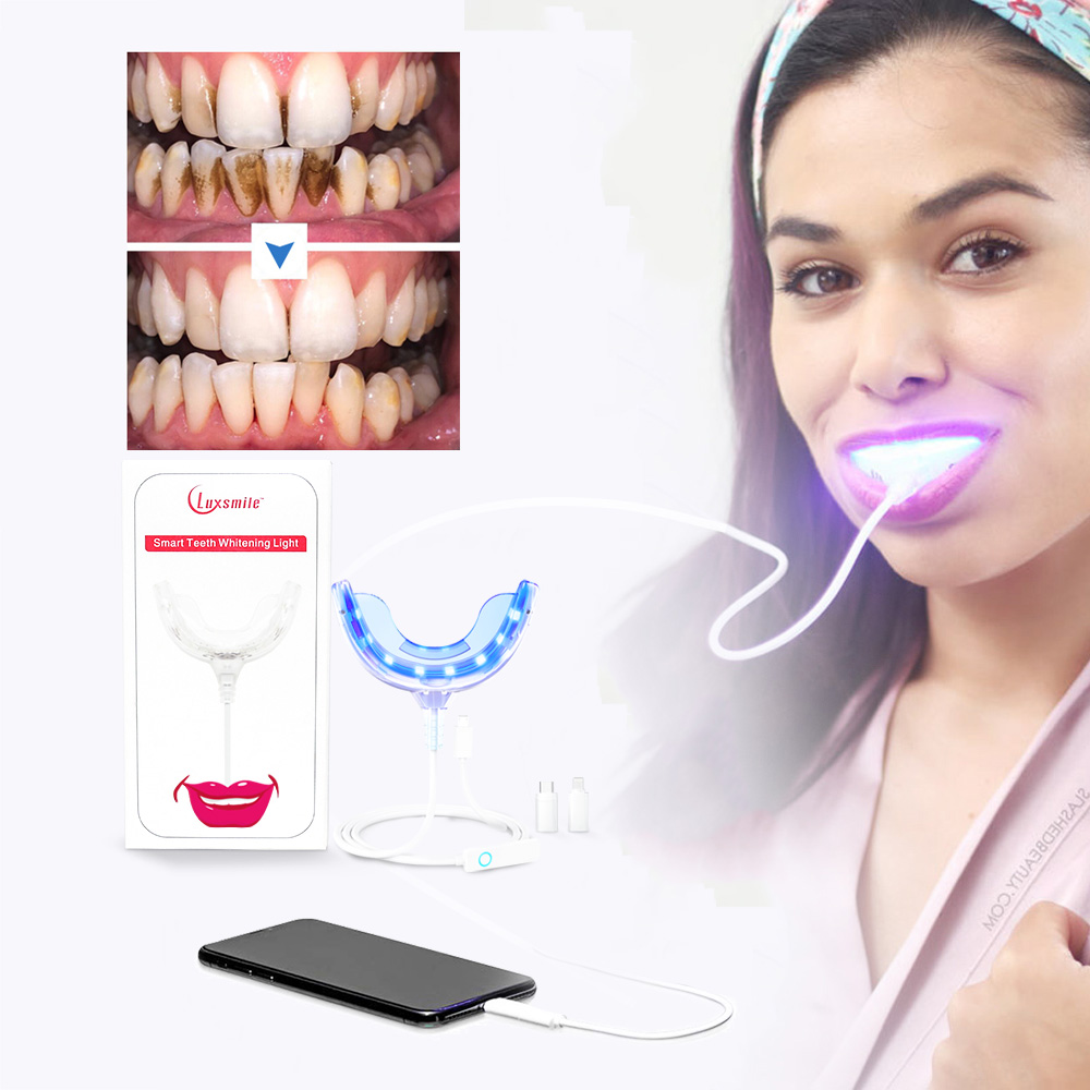 Luxsmile Đèn LED Thông Minh Là - đánh giá và giá Teeth Whitening Charcoal
