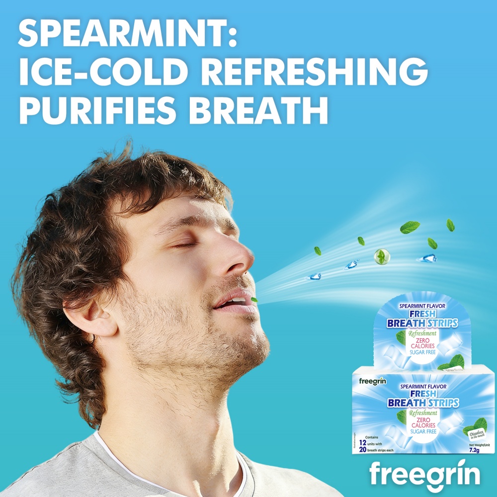 FREEGRIN Spearmint Flavored Fr - đánh giá và giá Teeth Whitening Instant