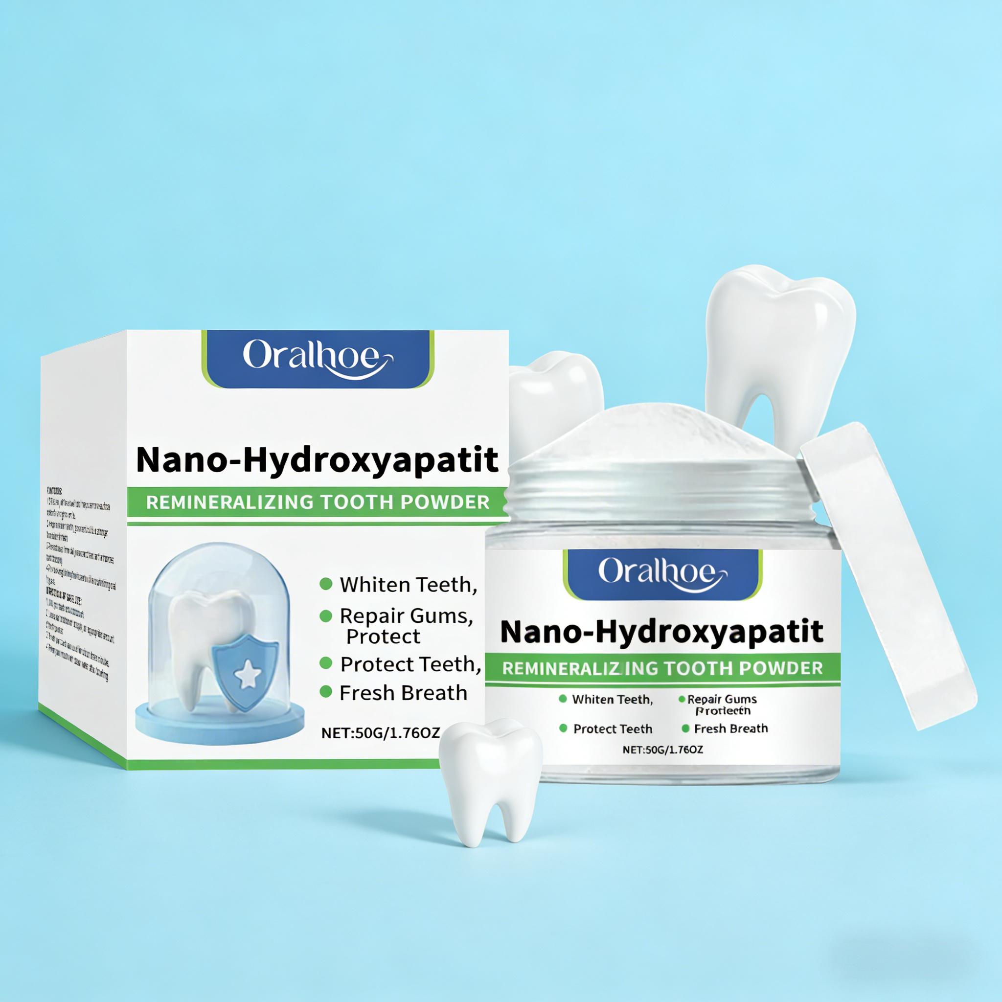 Oralhoe Whitening Tooth Powder - đánh giá và giá Teeth Whitening Instant