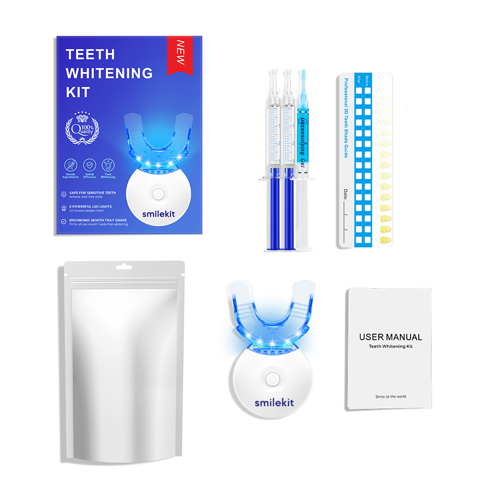 Teeth Whitening Kit - 5X LED L - đánh giá và giá Led Mouth Tray