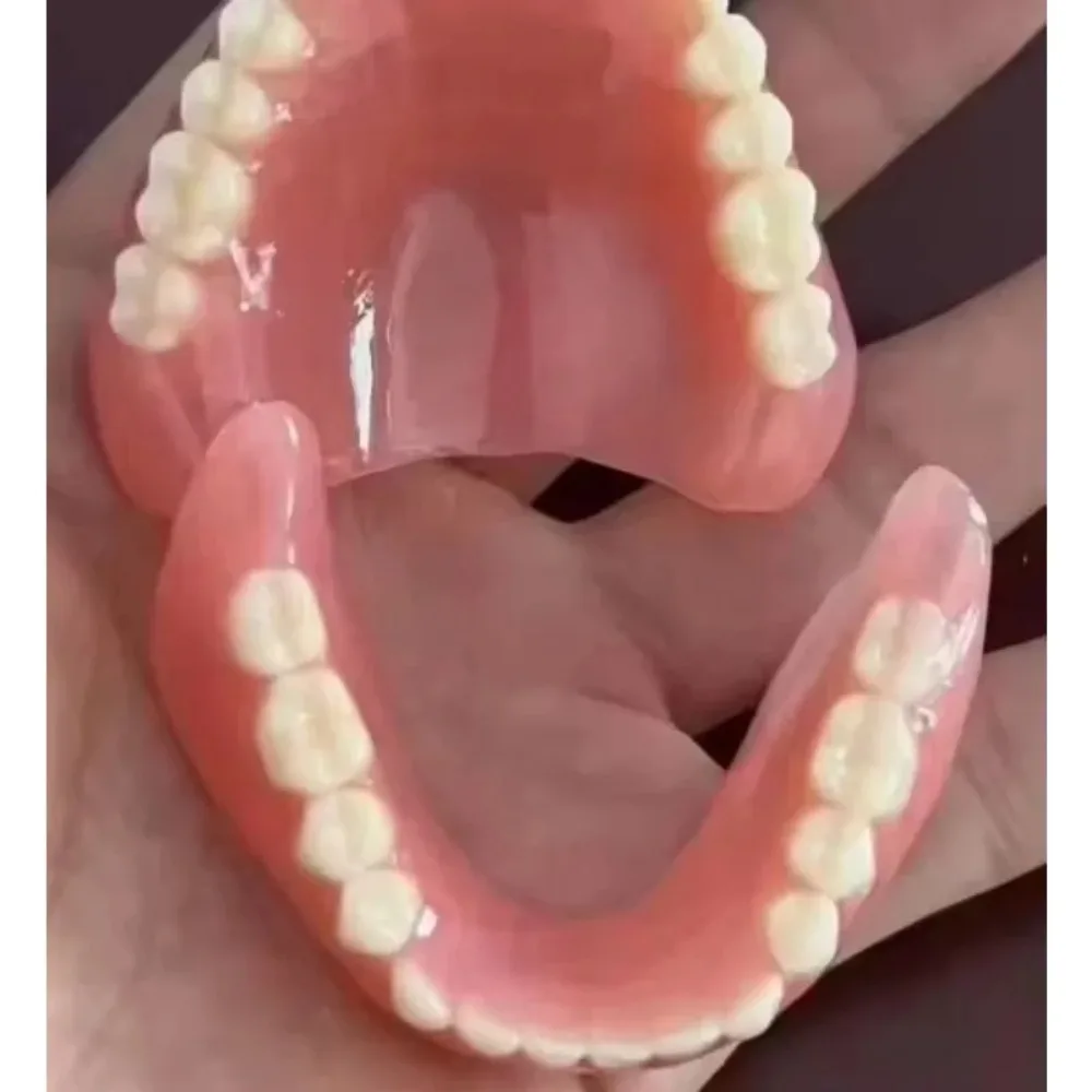 Full Set Dentures Fake Teeth B - đánh giá và giá Teeth Whitening Instant