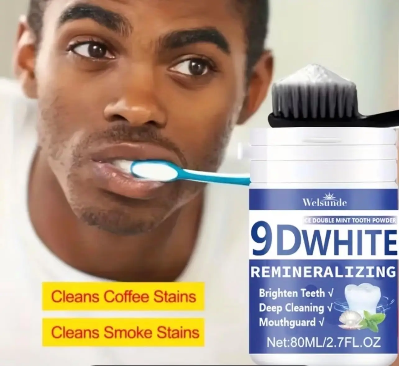 9D White Remineralizing Hydrox - đánh giá và giá Teeth Whitening Instant