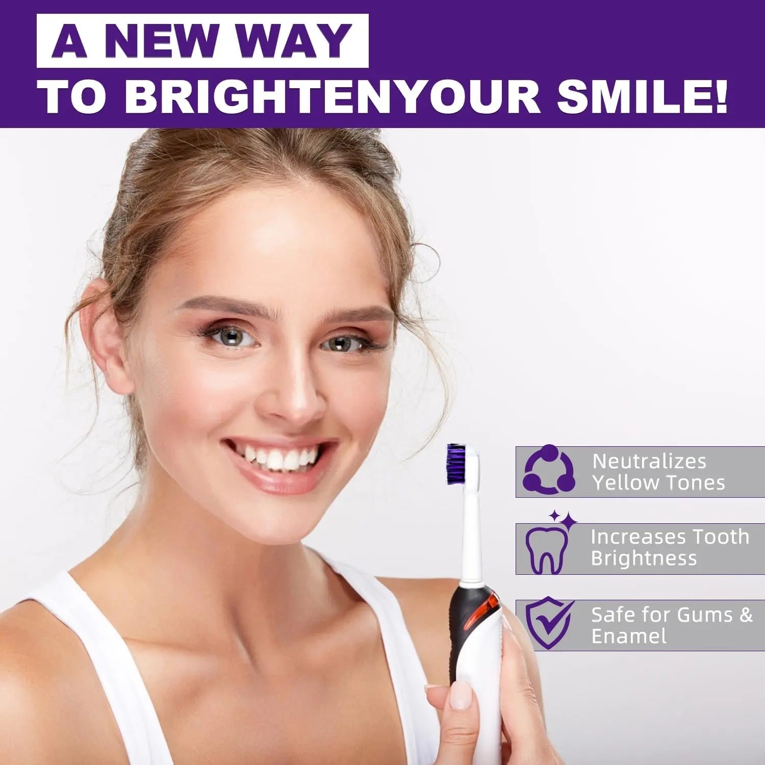 Effective Purple Corrector Ser - đánh giá và giá Teeth Whitening Xylitol