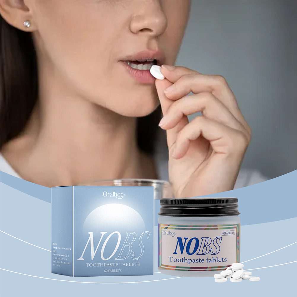 NOBS Toothpaste Tablets - Nano - đánh giá và giá Teeth Whitening Xylitol
