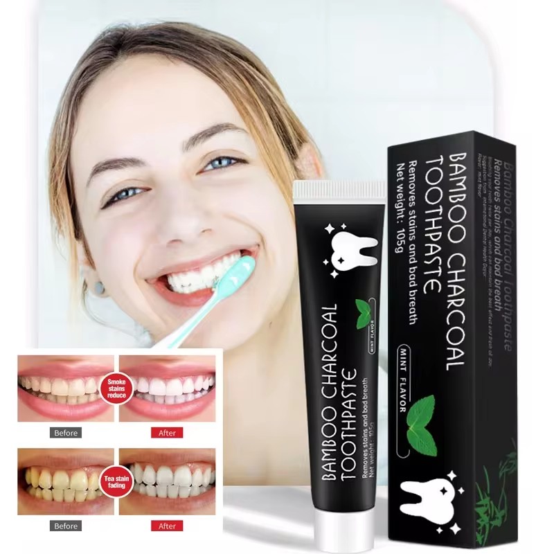 Whitening Toothpaste Bamboo Ch - đánh giá và giá Teeth Whitening Charcoal