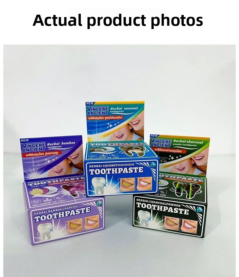 Natural Thai VINCERE Tooth Pow - đánh giá và giá Teeth Whitening Charcoal