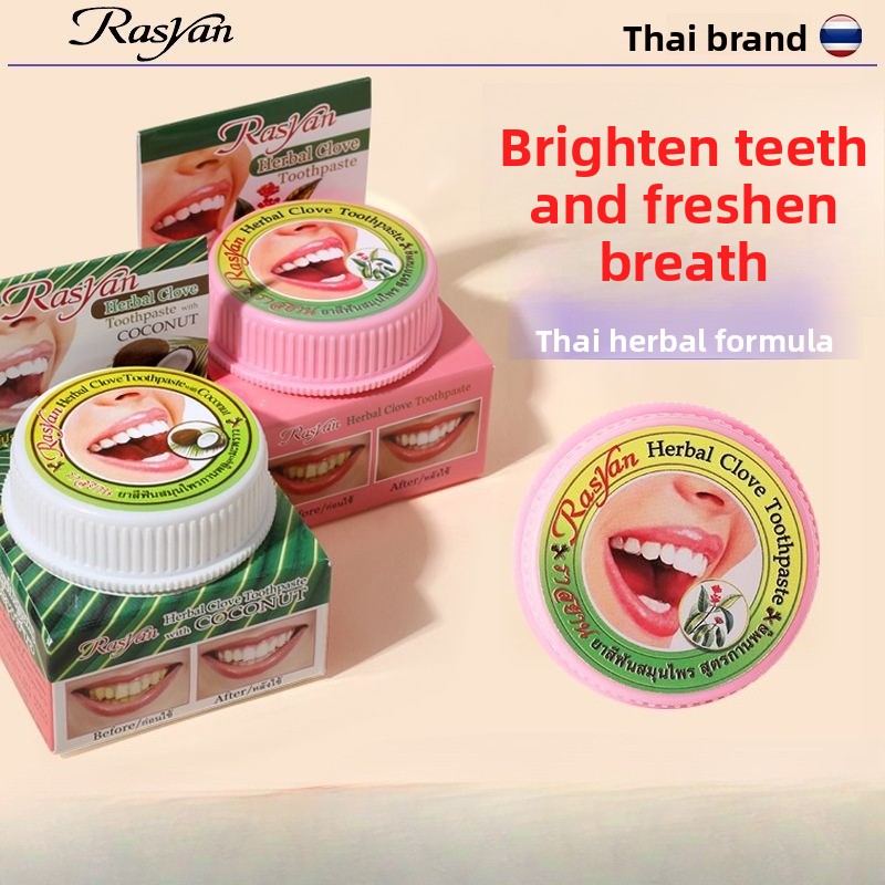 Thai Clove/coconut Tooth Powde - đánh giá và giá Teeth Whitening Instant